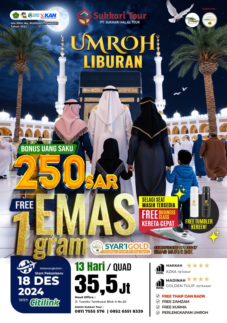 Umroh Liburan (VIP)