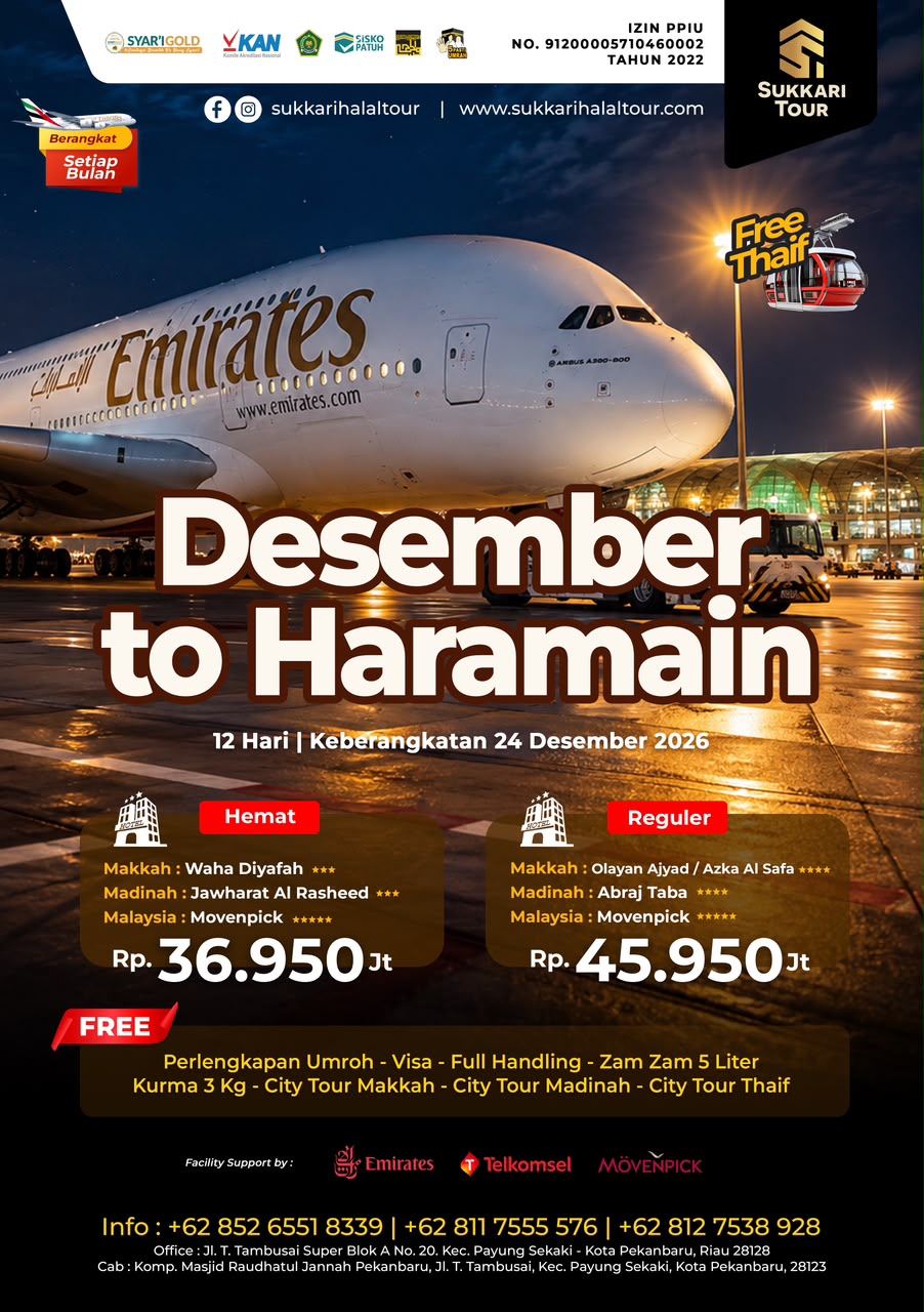 DESEMBER TO HARAMAIN